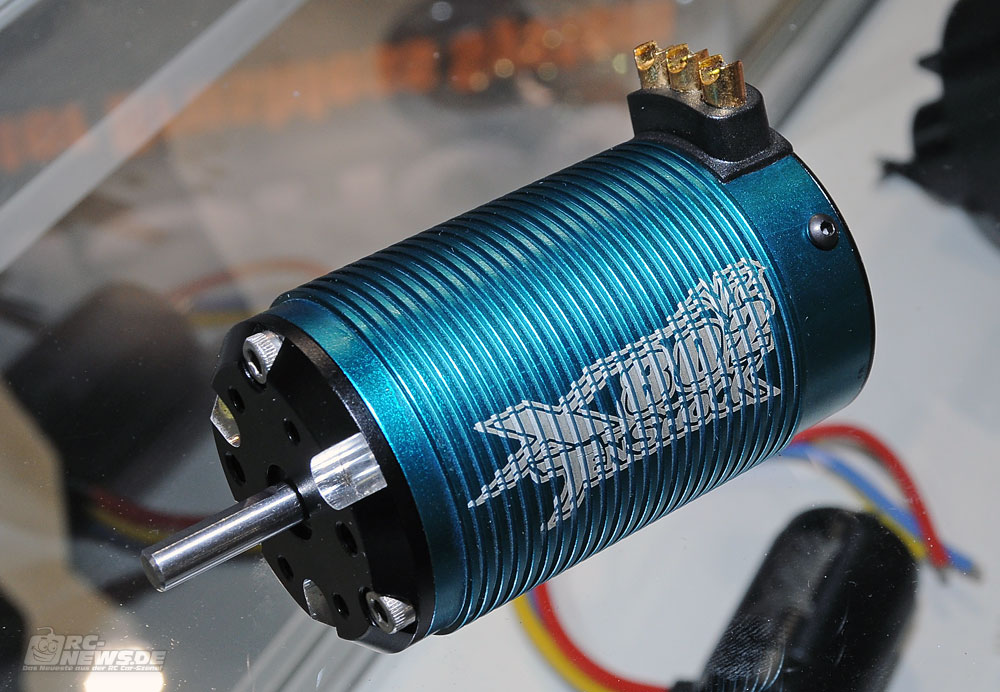 Spielwarenmesse 2013: Tenshock X802 V2 1:8-Motor