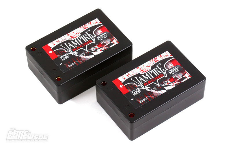 Vampire Racing 5400mAh 70C Saddlepack-LiPo
