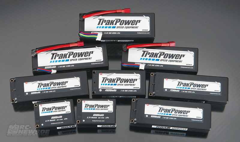 TrakPower Hard Case LiPo-Akkupacks