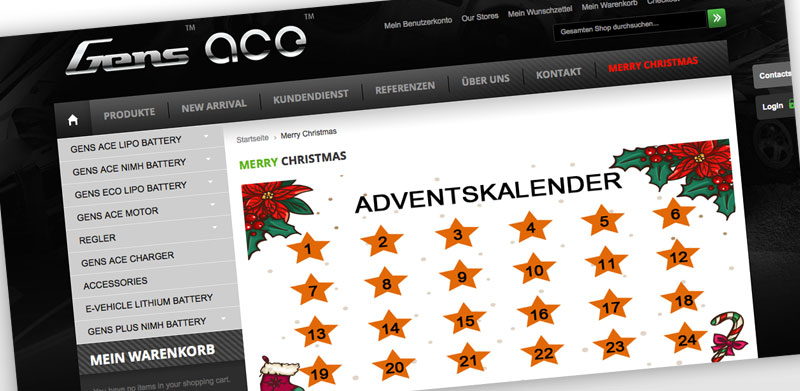 Gens Ace Weihnachtsaktion