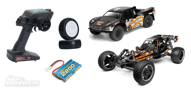 LRP Monatsangebote Januar 2014: HPI Blitz Flux, Sanwa MX-V…