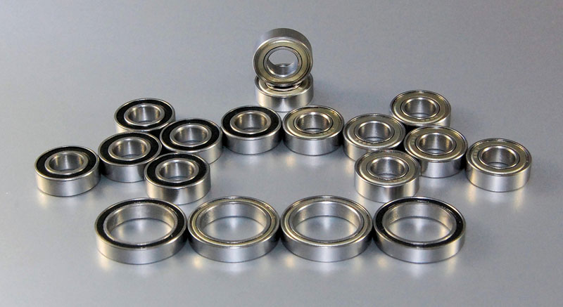 Reibungsoptimierte OT2-Kugellagersets von P-S-R