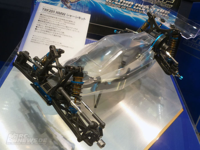 Shizuoka Hobby Show 2014: Tamiya/TRF201 XMW Chassis Kit
