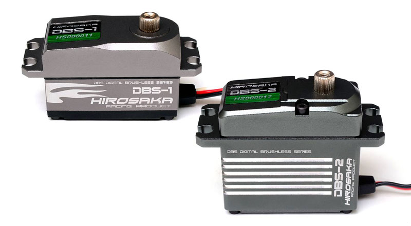 Hirosaka DBS-1 & DBS-2 Brushless-Digitalservos