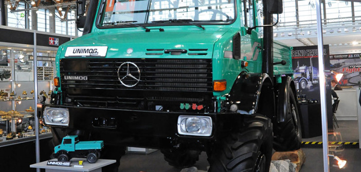 Spielwarenmesse 2015: Tamiya Mercedes Benz Unimog 425 (CC-01)