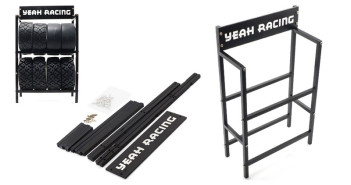 Yeah Racing Tire Rack aus Aluminium