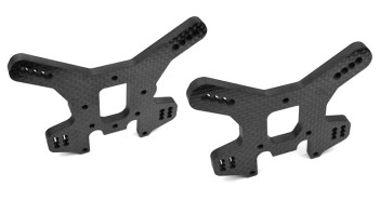 Tekno SCT410.3 5mm Kohlefaser-Dämpferbrücken